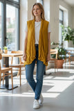 Gilet en coton avec poches
