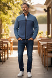 Veste pour homme en laine doublée polaire