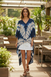 Tunique tie-dye courte devant