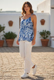 Haut court tie-dye