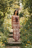 Robe maxi tie-dye