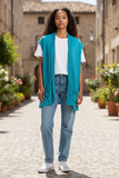 Gilet en coton avec poches