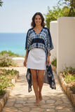 Tunique tie-dye courte devant