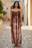 Robe maxi tie-dye