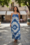 Robe maxi tie-dye