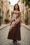 Robe maxi tie-dye