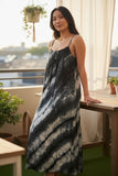 Robe maxi tie-dye