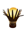 Palm leaf lamp C