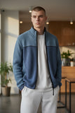 Veste pour homme en laine doublée polaire