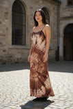 Robe maxi tie-dye