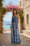 Robe maxi tie-dye