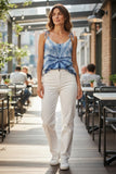 Haut court tie-dye