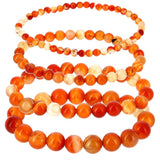 Armbanden 8mm kralen echte mineralen