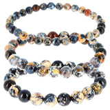 Armbanden 8mm kralen echte mineralen