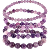 Armbanden 8mm kralen echte mineralen