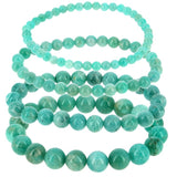 Armbanden 8mm kralen echte mineralen