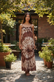 Robe maxi tie-dye