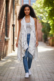 Cardigan mouwloos