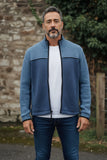 Veste pour homme en laine doublée polaire