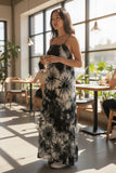 Robe maxi tie-dye