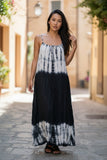 Robe maxi tie-dye