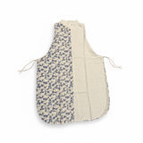 salopette tunique en coton indigo
