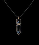 Pendentifs argent + pierre