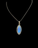 Pendentifs argent + pierre