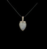 Pendentifs argent + pierre