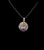 Pendentifs argent + pierre