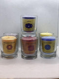 Set of 7 mini chakra candles 