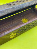 Incense holder wood 