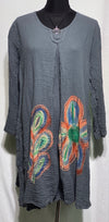 Dress “Hmong” with pleat