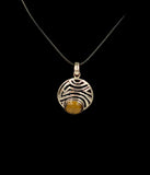 Pendentifs argent + pierre