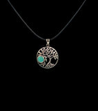 Pendentifs argent + pierre