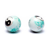 Ying Yang blanc/vert marbré