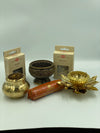 Incense holder grain incense brass / brass